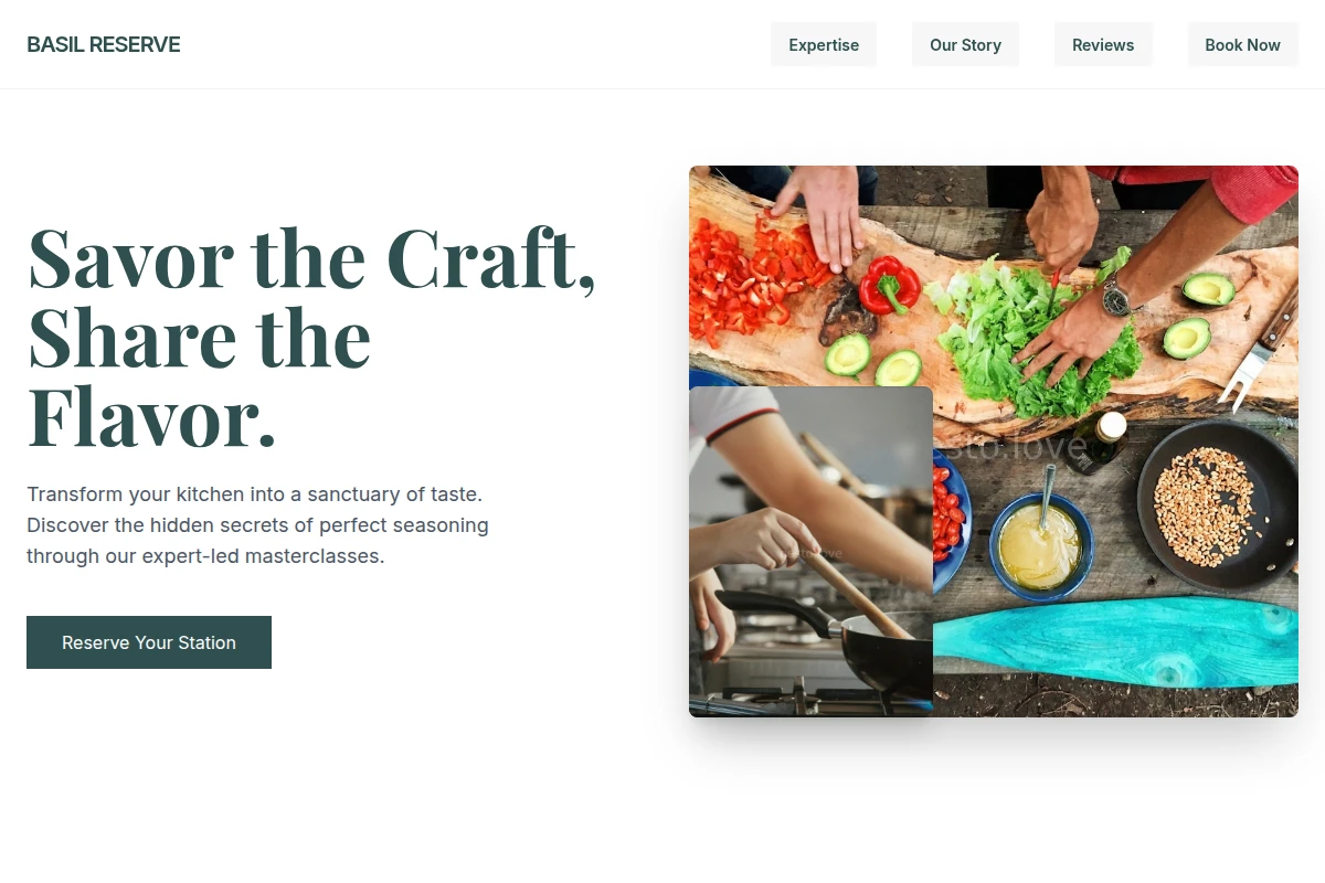 Seasoning Cooking Class