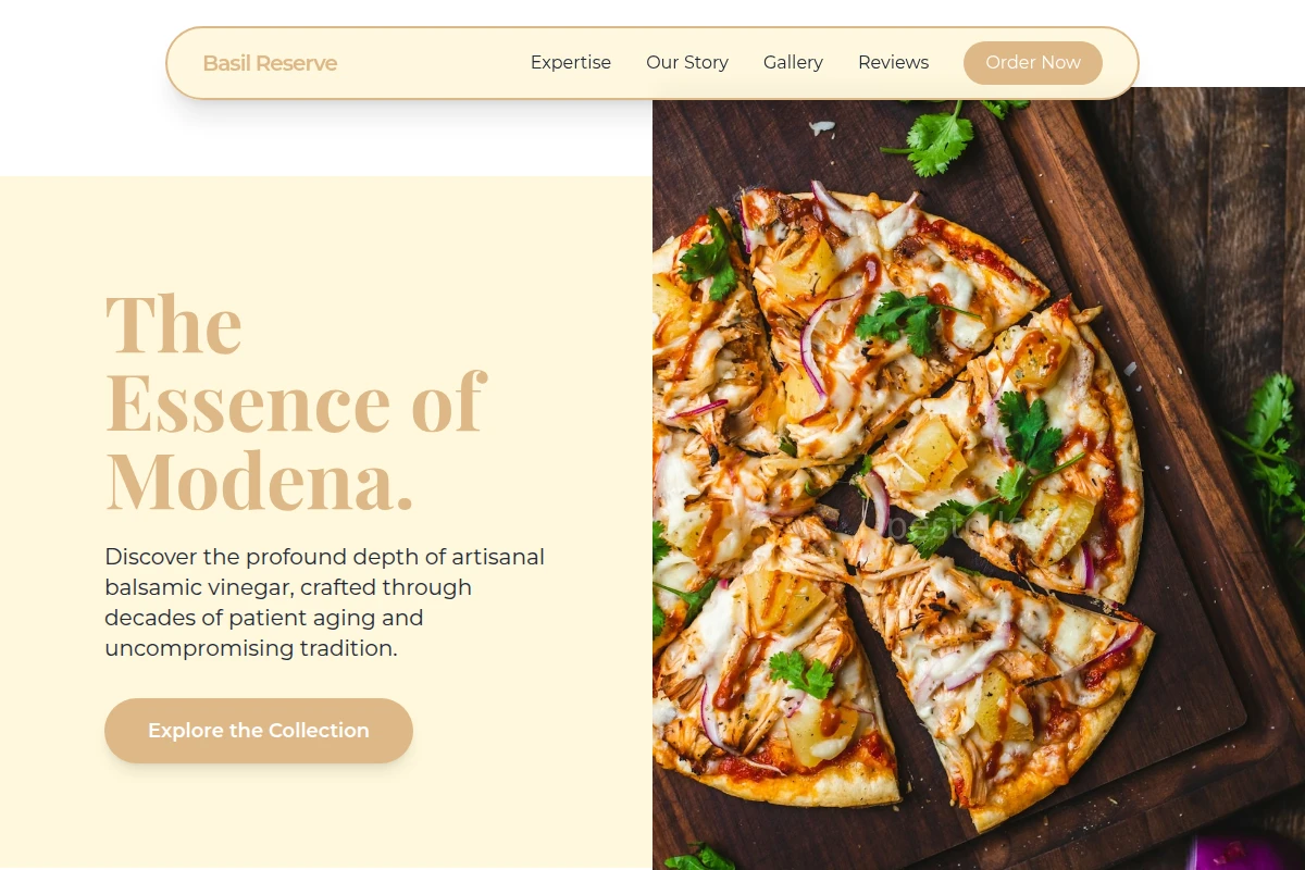 Balsamic Italian Food
